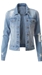 Baddie Blue Jean Jacket  - S-JL2