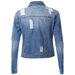 Baddie Blue Jean Jacket  - S-JL2