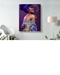 Melanin Queen in Purple Canvas Print - MQP